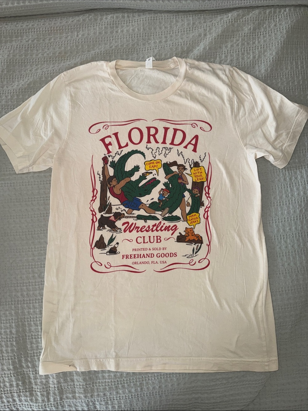 Florida Wrestling Club Graphic Tee funny